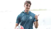 Sebelum Diresmikan Arema FC, Mauro Zijlstra Kunjungi Gate 13 Stadion Kanjuruhan