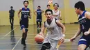 Hobi bermain basket, Aip beberapa kali memenangkan pertandingan bersama timnya. (Liputan6.com/IG/@ariefmeivio)