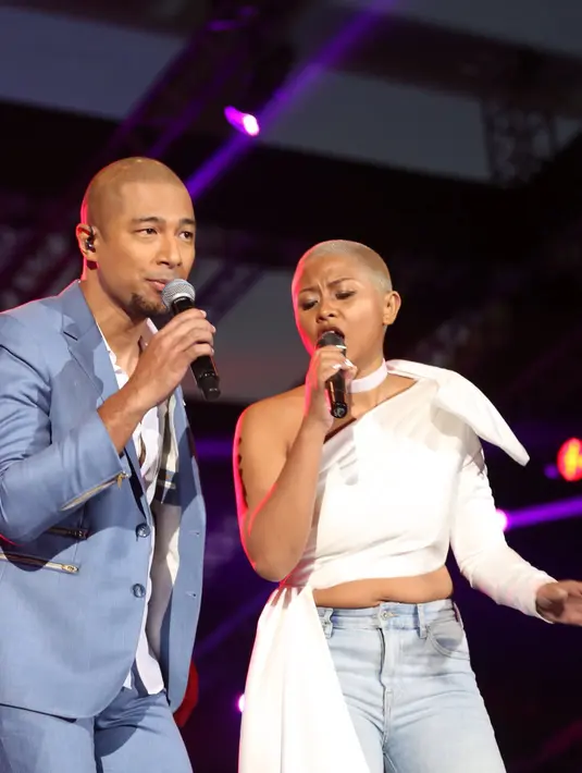 Marcell juga menyelipkan doa dalam sebuah lagu 'Takkan Terganti' untuk legendaris jazz Ireng Maulana. (Andy Masela/Bintang.com)