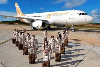 Super Air Jet merupakan maskapai baru asal Indonesia berkonsep milenial (dok; Super Air Jet)