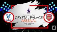 Crystal Palace vs Arsenal (liputan6.com/Abdillah)