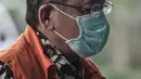 Tersangka mantan Sekretaris Mahkamah Agung (MA) Nurhadi saat tiba di Gedung KPK, Jakarta, Kamis (23/7/2020). Nurhadi kembali menjalani pemeriksaan lanjutan sebagai tersangka terkait kasus suap dan gratifikasi penanganan perkara di MA senilai Rp46 miliar. (merdeka.com/Iqbal S Nugroho)