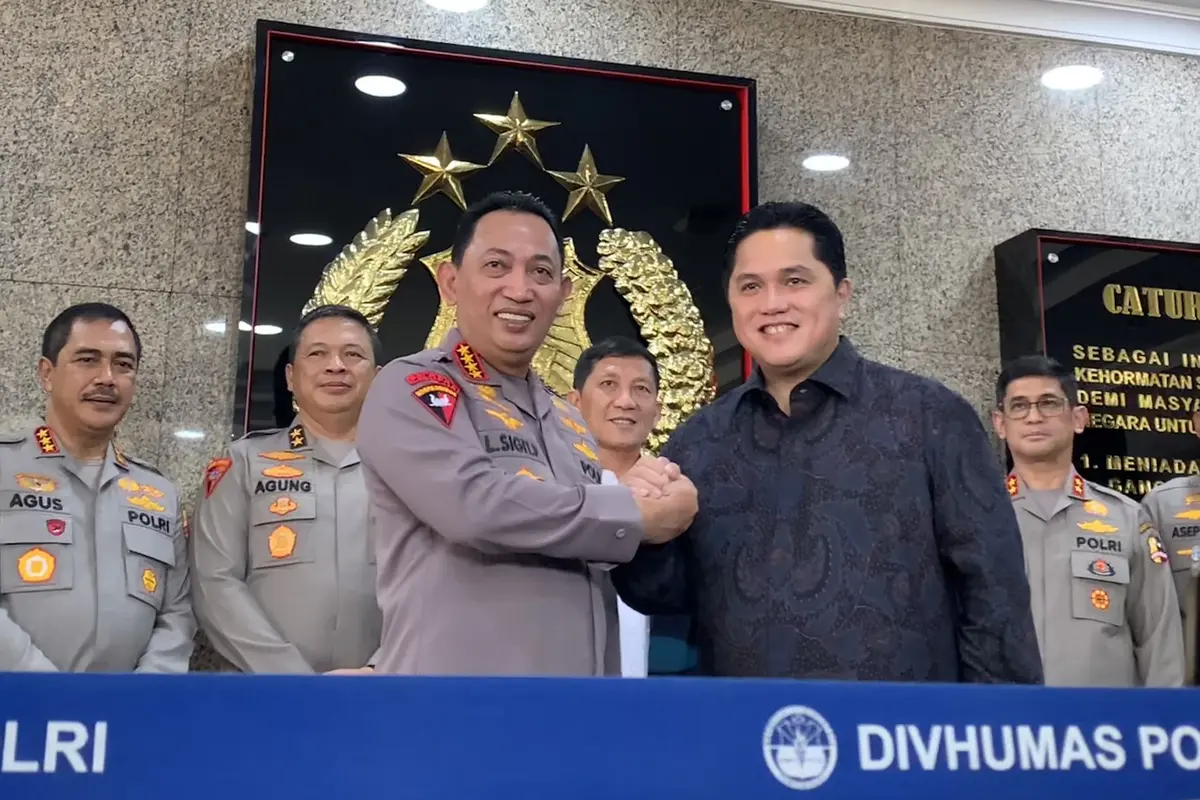 Kapolri dan Ketua Umum PSSI