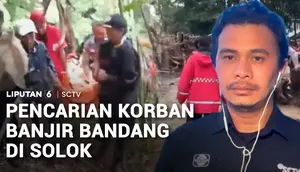 Pencarian Korban "Galodo" di Solok