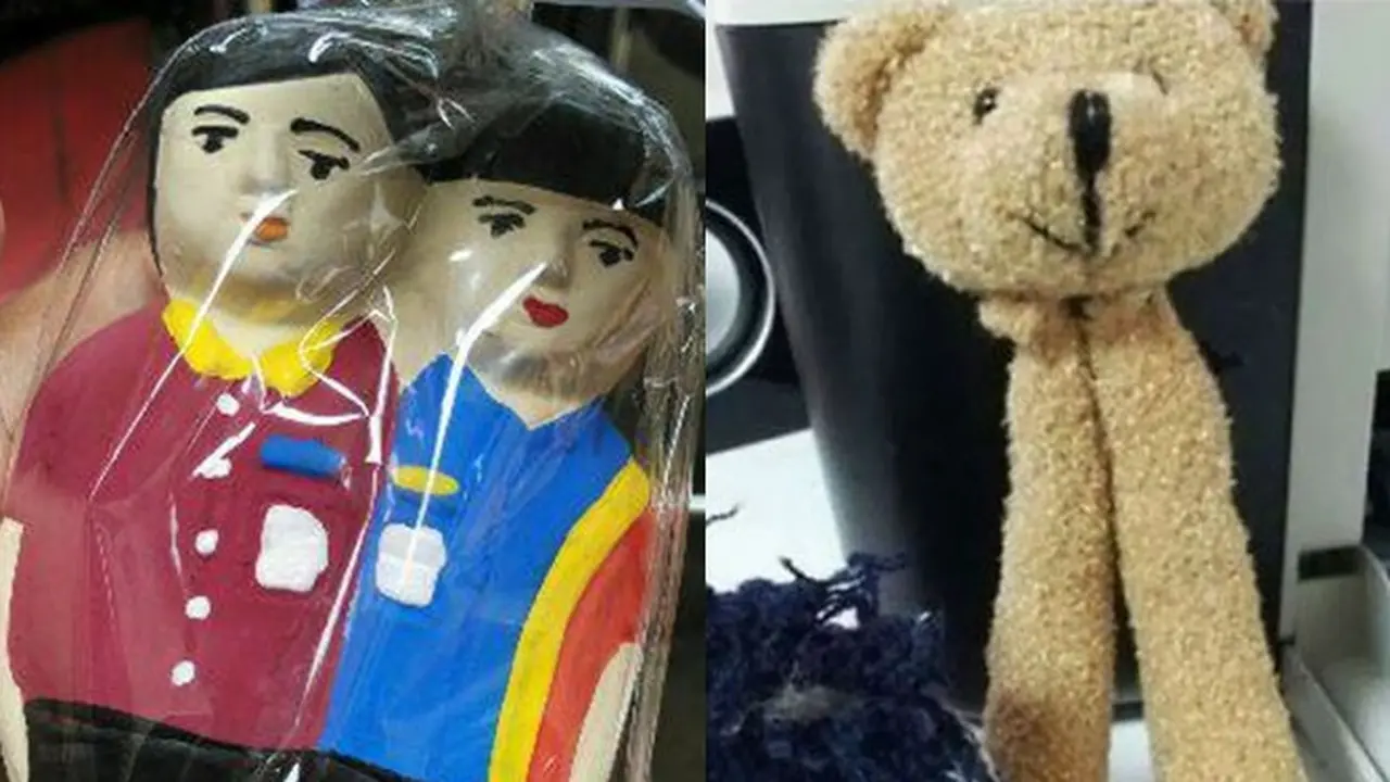 6 Boneka Nyeleneh Ini Bisa Jadi Suvenir Nikahan, Bentuknya Kocak