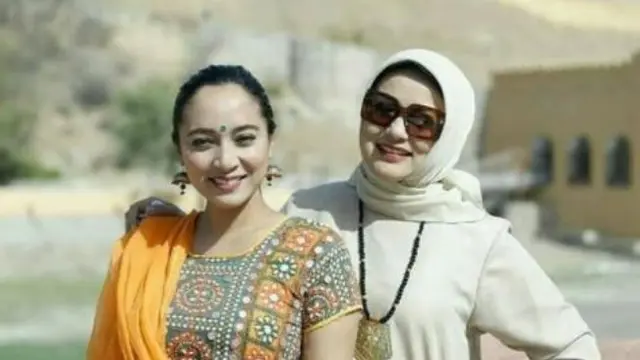 Marissa Haque dan Isabella Fawzi
