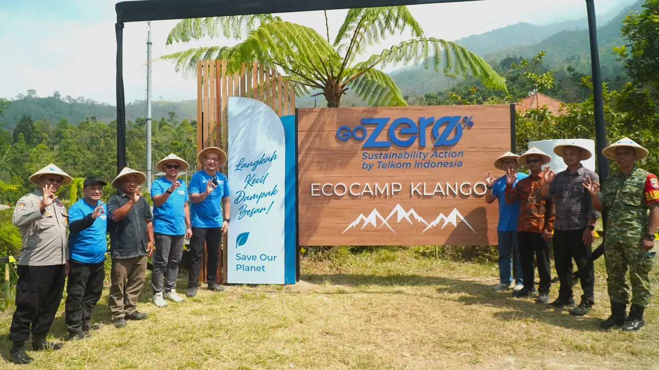 Telkom Perkuat Komitmen ESG Lewat Aksi GoZero% Goes to Klangon di Sleman