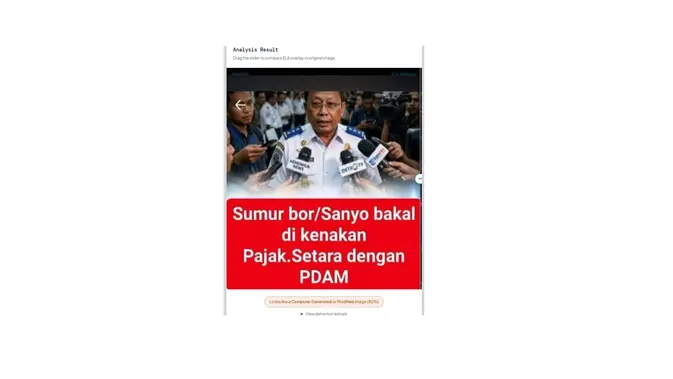 Cek fakta pemerintah bakal kenakan pajak bagi pemilik sumur bor