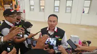 Kadaker Bandara PPIH Arab Saudi, Haryanto. Dia mengungkapkan, ada satu jemaah haji lansia ditanazulkan karena kehilangan paspor. (FOTO: MCH PPIH ARAB SAUDI 2023)