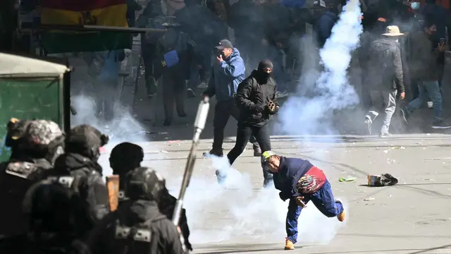 Bolivia Memanas, Massa Tuntut Presiden Rodrigo Paz Pereira Mundur