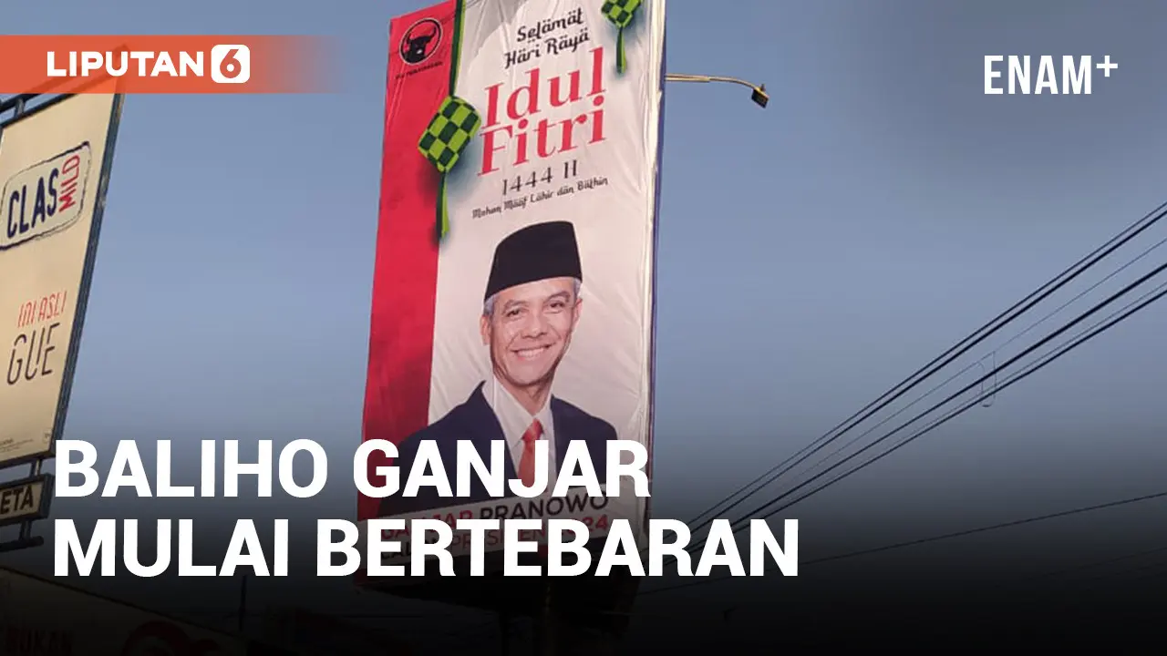 MUSIM KAMPANYE BELUM MULAI, BALIHO GANJAR PRANOWO MULAI BERTEBARAN