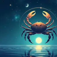 logo ramalan zodiak cancer (sumber: AI generated)