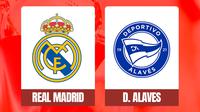 Liga Spanyol - Real Madrid Vs Alaves (Bola.com/Adreanus Titus)