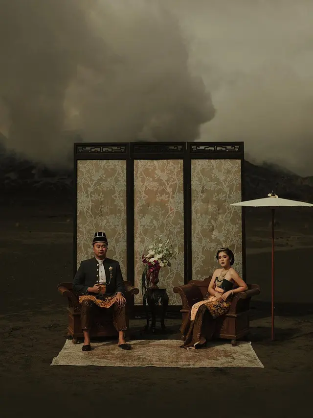 6 Potret Prewedding Fay Nabila, Busana dan Tata Rias Jawa Bikin Pangling