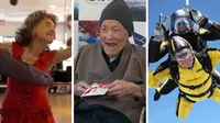 Tak kenal umur, kakek nenek ini masih saja aktif dan lincah dalam menyalurkan hobi dan bakat mereka. (Sumber: Guinness World Records)