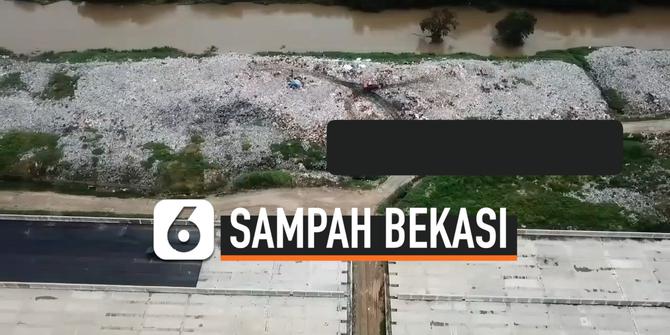 VIDEO: 4 Pekan Sampah-sampah di Caman Bekasi Belum Dibersihkan
