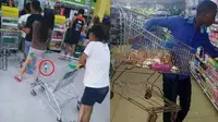 6 Kelakuan Absurd Orang saat Belanja Pakai Troli Ini Bikin Tepuk Jidat
