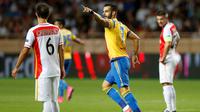 AS Monaco vs Valencia (EPA/Guillaume Horcajuelo)