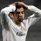 3. Enzo Zidane, memukau saat ikut tur pramusim Real Madrid membuat putra Zinedine Zidane ini jadi incaran klub Eropa. Daily Mail memberitakan jika pria 21 tahun itu akan dipinjamkan ke klub promosi Liga Inggris, Middlesbrough. (AFP/Franck Fife)