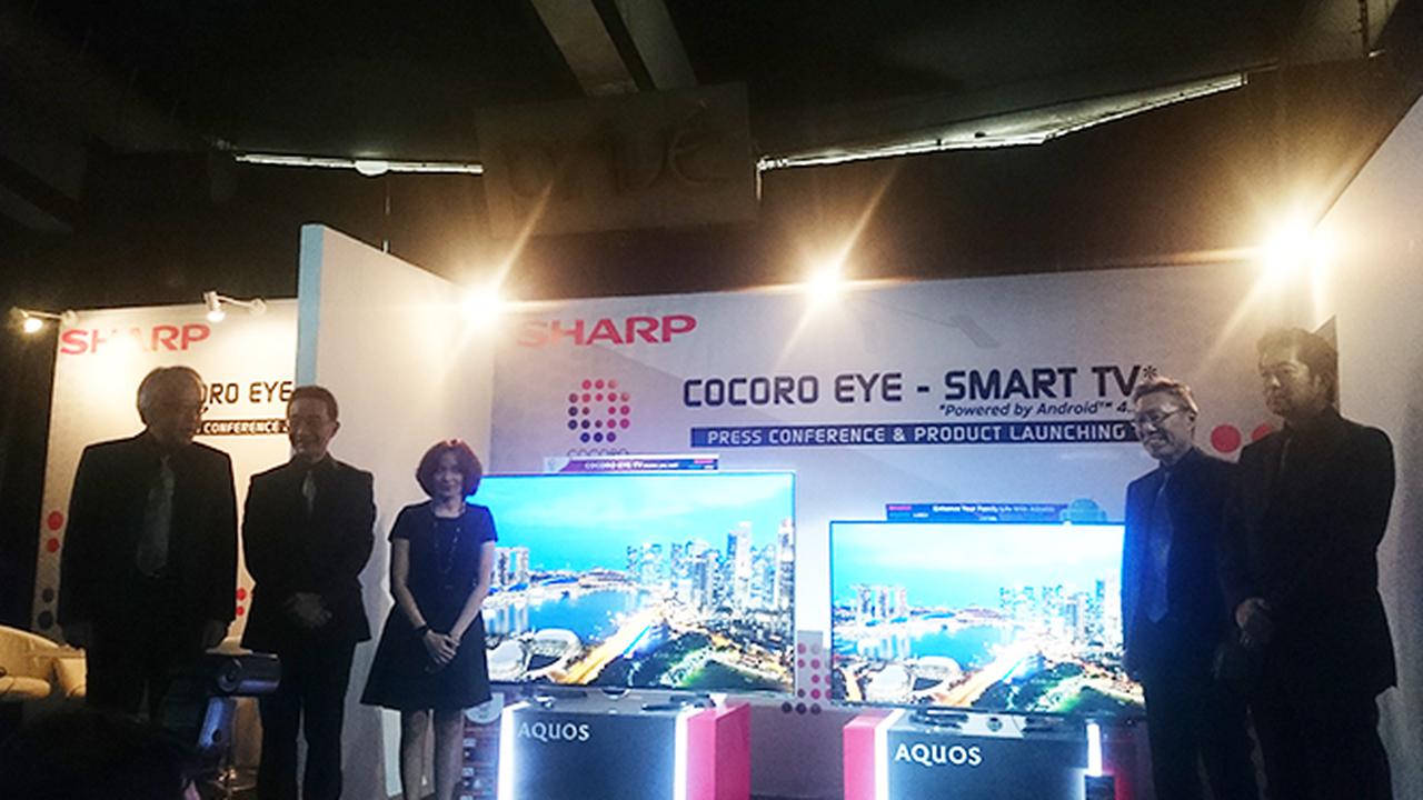 Tutup 2014, Sharp Luncurkan TV Pintar Berbasis Android