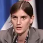 Menteri Administrasi Publik Serbia, Ana Brnabic yang disebutksn seorang lesbian. (NewNowNext.com)