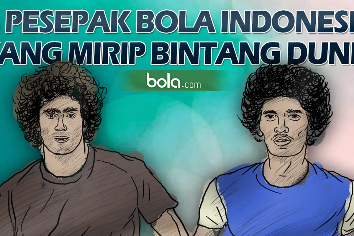 8 Pesepak Bola Indonesia yang Mirip dengan Bintang Top Dunia 