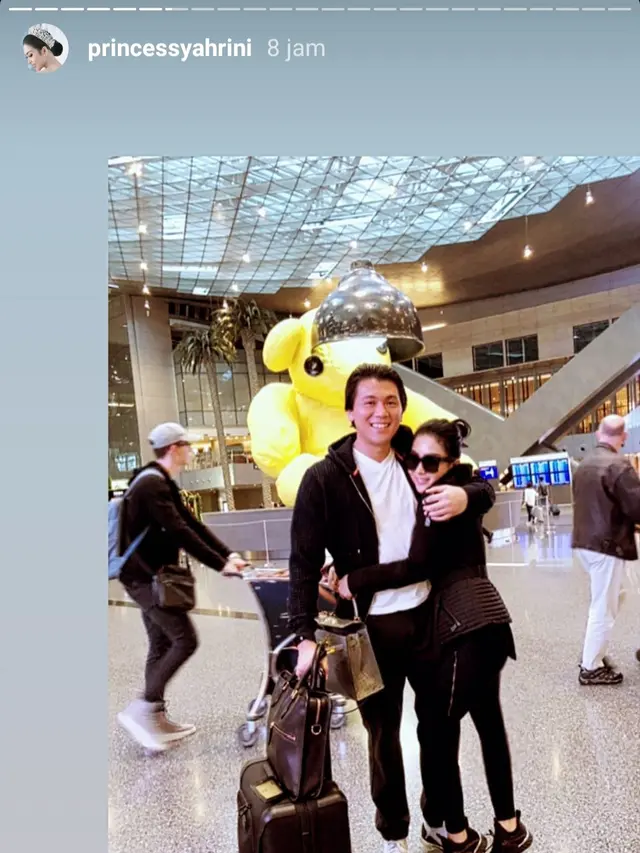 Unggahan Syahrini. (Foto: Instagram @princessyahrini)