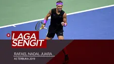 Berita video Rafael Nadal menjuarai AS Terbuka 2019 (US Open 2019) setelah mengalahkan Daniil Medvedev dalam laga sengit final yang berlangsung hampir 5 jam, Minggu (8/9/2019).