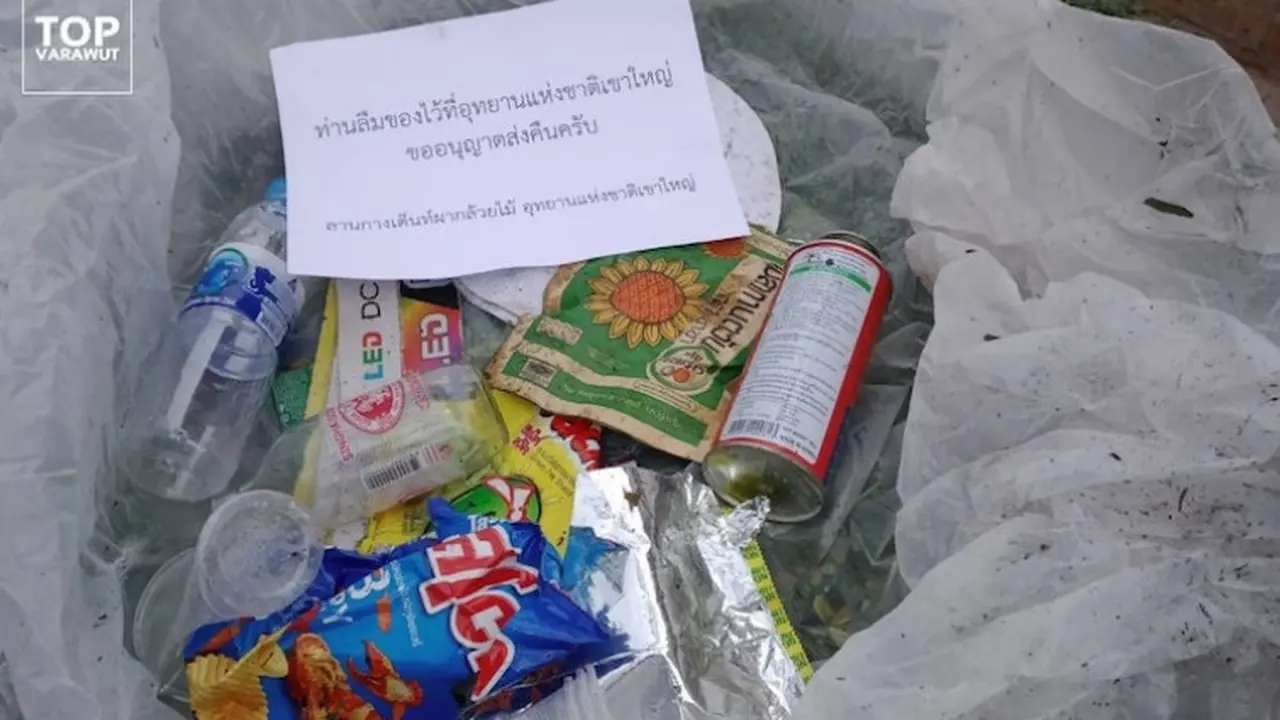 Taman Nasional Thailand, Mengirim Sampah Kembali Ke Alamat Pembuangnya