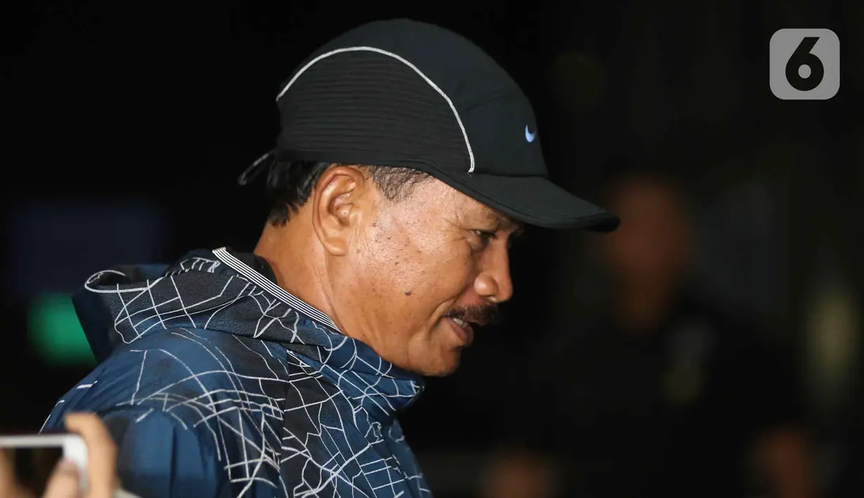 Wali Kota Madiun, Maidi saat tiba di Gedung Merah Putih Komisi Pemberantasan Komisi Pemberantasan Korupsi (KPK), Jakarta, Senin (19/1/2026). (Liputan6.com/Helmi Fithriansyah)