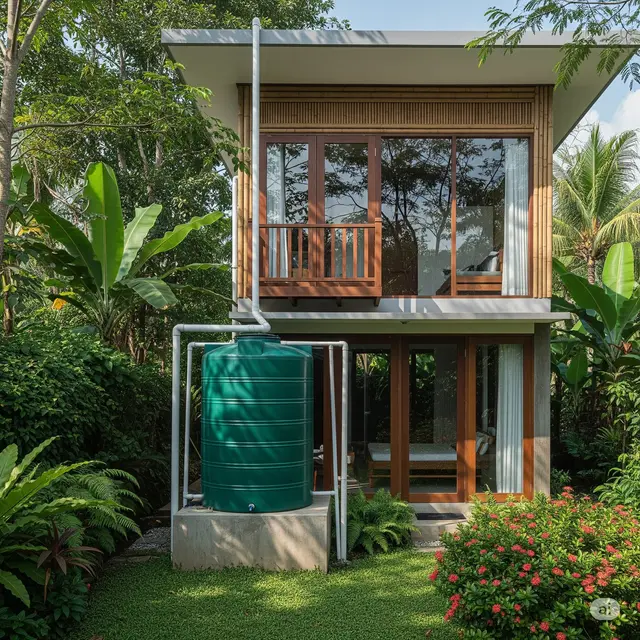 Desain Eco-Friendly dengan Rainwater Harvesting