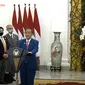 Kunjungan PM Jepang Yoshihide Suga ke Indonesia. (Screen Grab Siaran Sekretariat Presiden)