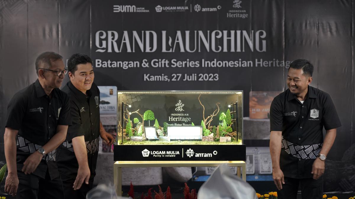 Perdana, Antam Luncurkan Perak Batangan Tematik Indonesian Heritage