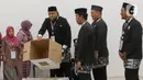 Setelah pemungutan suara, maka akan dilanjutkan dengan penghitungan suara. (Liputan6.com/Herman Zakharia)