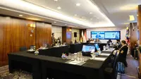 Pejabat Senior Brunei Darussalam &ndash; Indonesia &ndash; Malaysia &ndash; the Philippines East ASEAN Growth Area (BIMP-EAGA) dan Indonesia &ndash; Malaysia &ndash; Thailand Growth Triangle (IMT-GT) menggelar Preparatory Senior Officials Meeting (SOM), bertempat di Hotel Indonesia Kempinski Jakarta, Jumat (5/5/2023).(Dok Kemenko Perekonomian)