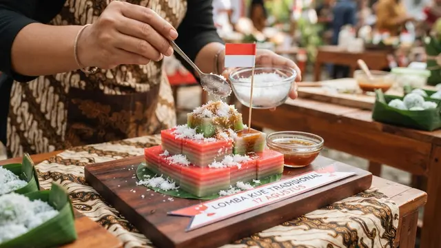 Cara Menghias Kue Tradisional Untuk Lomba 17 Agustus