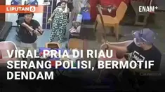 Aksi seorang mengancam dengan senjata tajam viral di media sosial. Insiden terjadi di teras rumah makan di Jl. Telaga Biru, Tembilahan, Indragiri Hilir, Riau pada Minggu (24/3/2024) dini hari. Pelaku beraksi seorang diri dengan golok hendak menyerang...