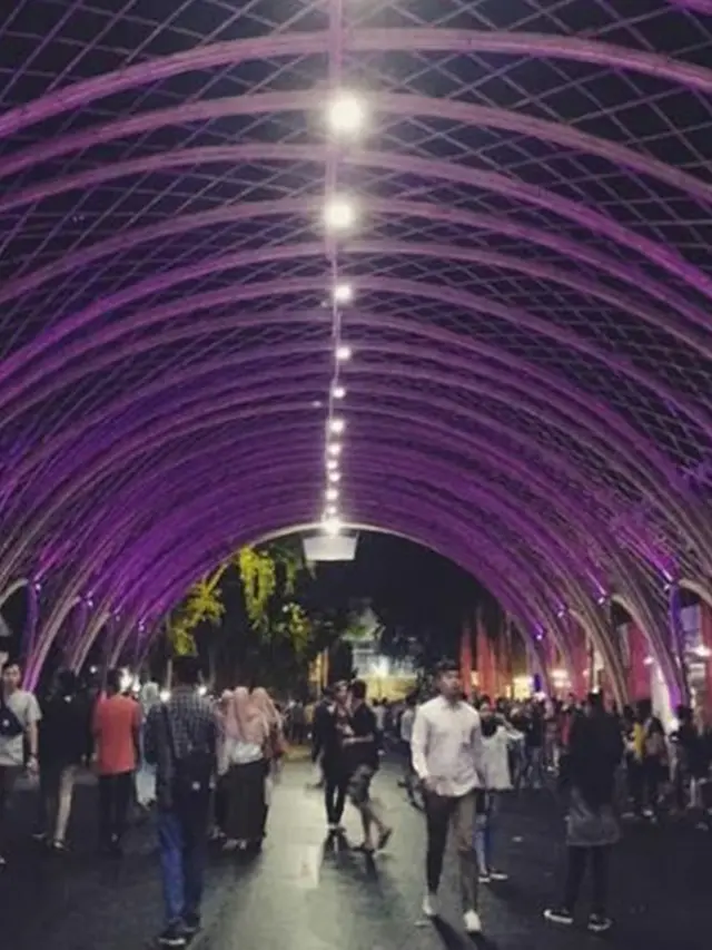 5 Potret Instalasi 'Lorong Bambu', Jadi Spot Instagramable Baru di Banyuwangi