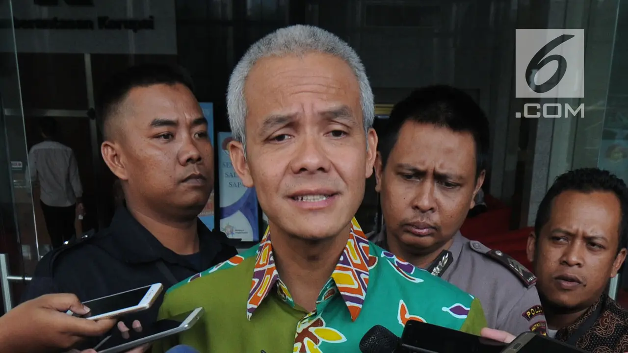 Ganjar Pranowo Diperiksa KPK