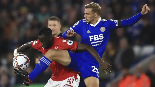 Hasil Liga Inggris Leicester City vs Nottingham Forest
