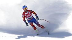 Penampilan peski AS, Jared Goldberg, pada Kejuaraan Dunia FIS di Gunung Beaver Creek, AS, Rabu (2/12/2015). (Reuters/Michael Madrid)
