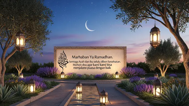 Gambar Marhaban Ya Ramadhan