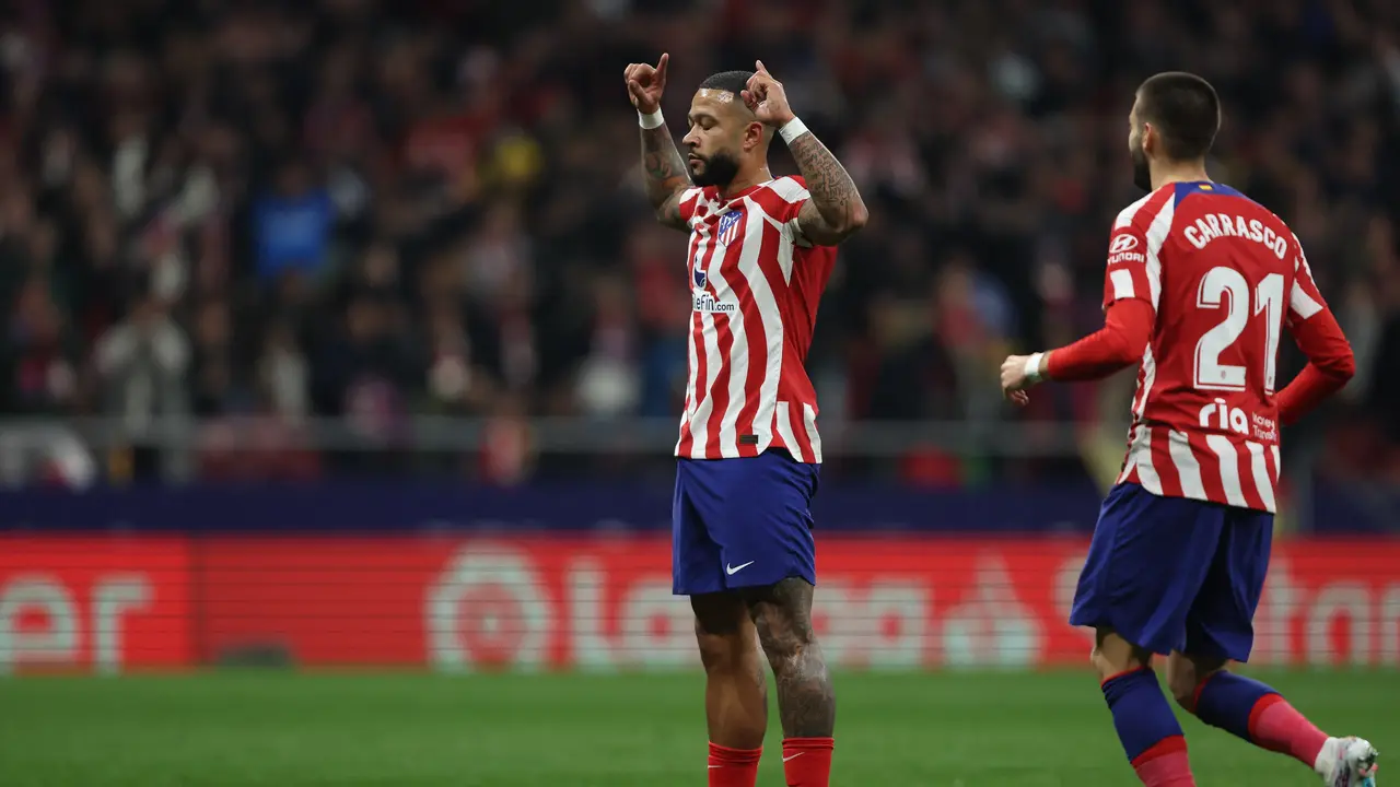 Memphis Depay - Atletico Madrid - Liga Spanyol