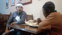 Peternak Domba Garut Ditraktir Makan Siang Dedi Mulyadi  (Liputan6.com/Jayadi Supriadin)