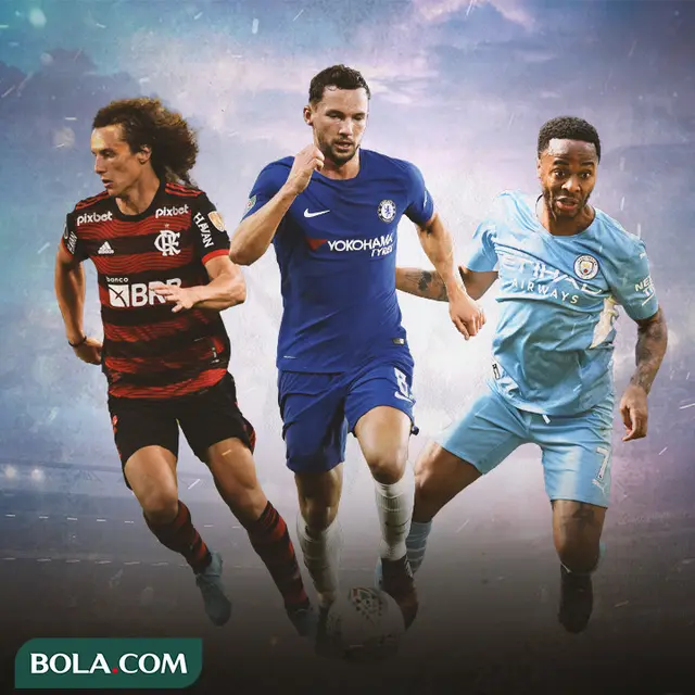 Raheem Sterling, Danny Drinkwater, David Luiz