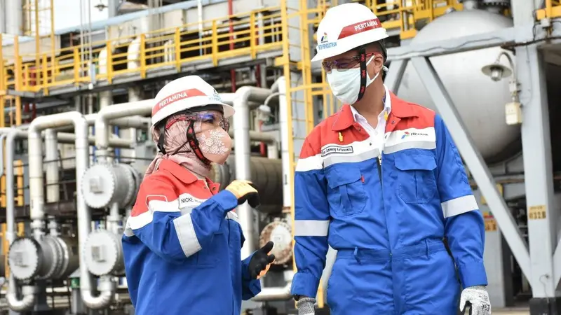 kata Menteri Perindustrian Agus Gumiwang Kartasasmita ketika melakukan kunjungan kerja di PT Pertamina (Persero) Refinery Unit II Dumai, Provinsi Riau, Rabu (15/7/2020). (Dok Kemenperin)