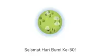 Google Doodle Rayakan Hari Bumi ke-50