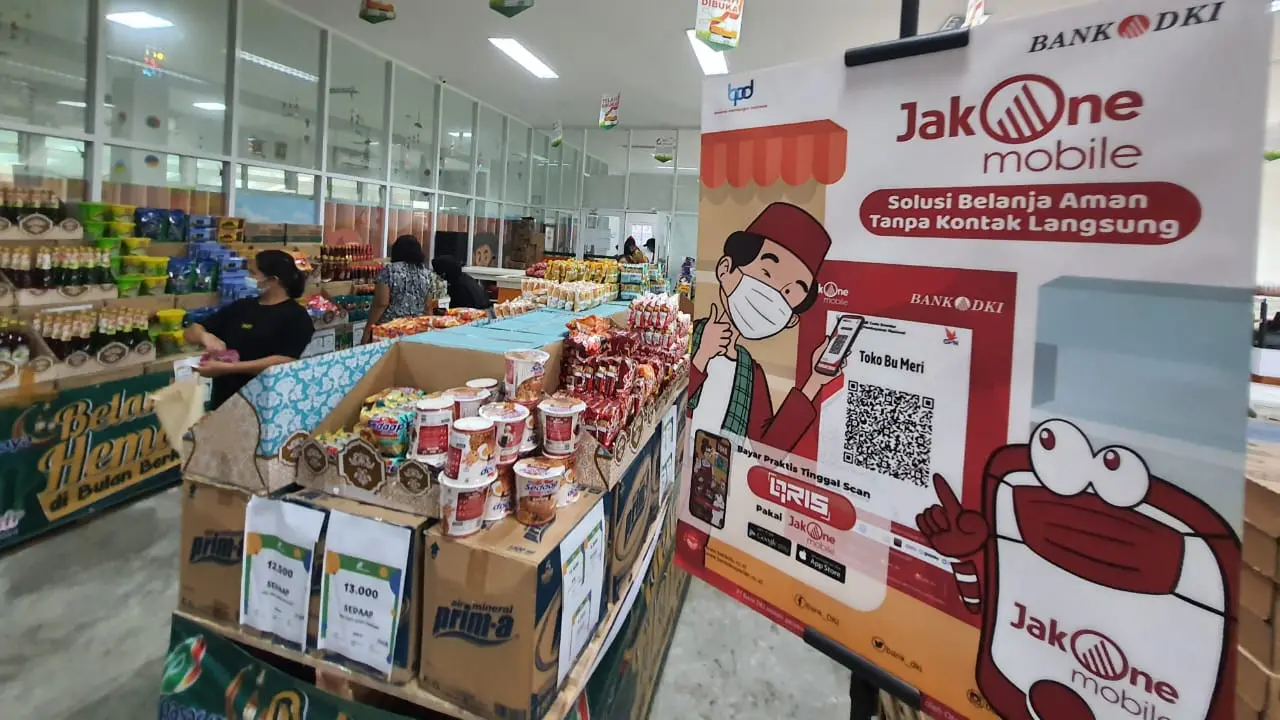 Bank DKI berhasil membukukan pertumbuhan penyaluran kredit pada kuartal I 2022.