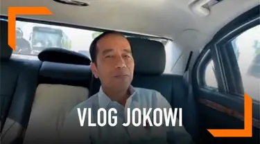 Presiden Jokowi memberi pesan melalui vlognya di hari pertama kerja usai libur panjang Idul Fitri 2019.