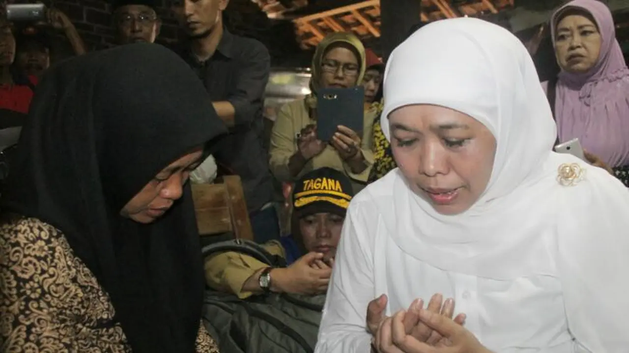 Cerita Sarinah Menyaksikan Suaminya Tertimbun Longsor Nganjuk